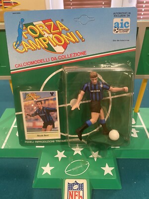 Nicola Berti forza campioni Kenner Soccer figures Inter Milan Nazionale NIB