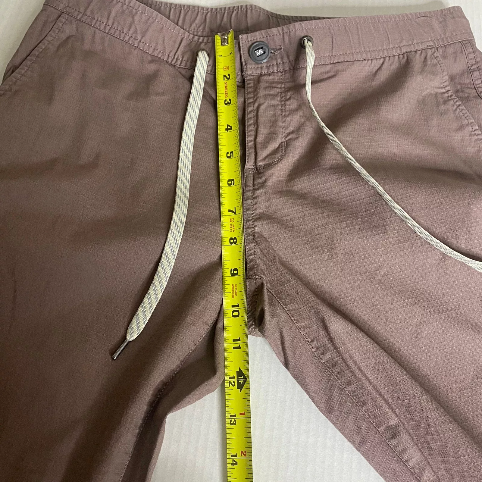 vuori the rise the shine zip pockets pants