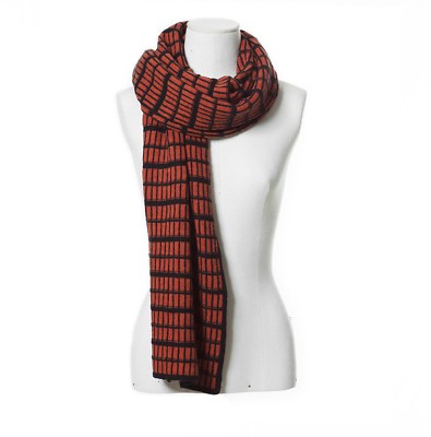 NWT ZARA TWO TONE CHECKED JACQUARD SCARF SOLD OUT