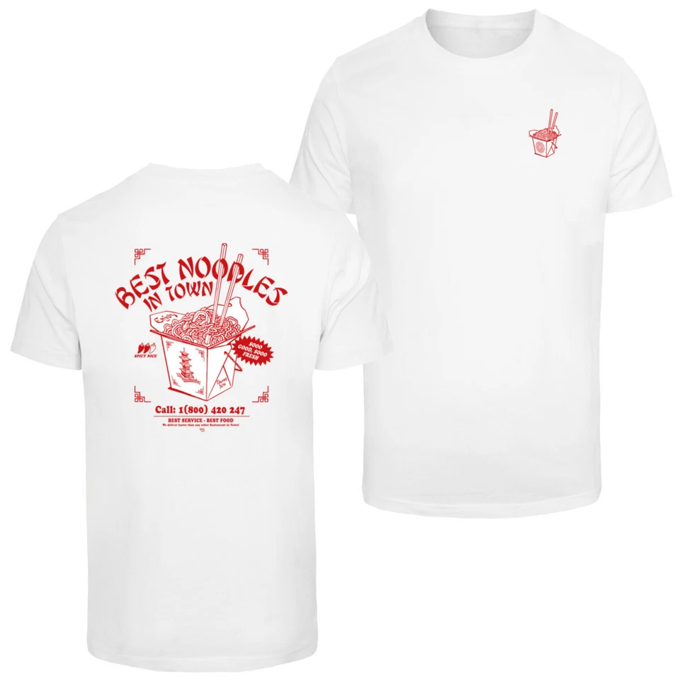 Mister Tee Best Noodles Men's T-Shirt Asian Noodles Cotton Jersey New - Image 1 of 4
