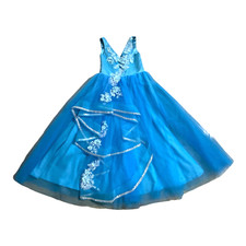"Stunning Long Dresses for Girls Size 6 Blue Princess- Styles for Parties