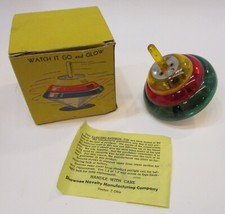 Vintage 1950's Electro Rainbow Top w Box Instructions but no key bulb not tested