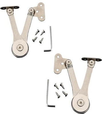 Prevent Toy Box Hinges Soft Close, Lid Support Hinges,Lid Stay for Chest 