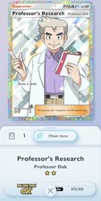 Pokemon TCG Pocket Limited Professor Research Oak Card