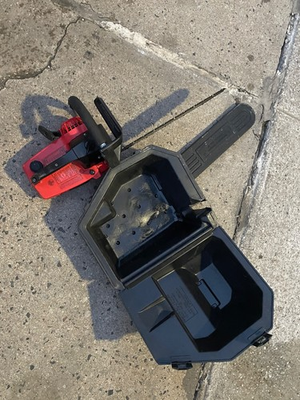 #ad VINTAGE CRAFTSMAN 2.3 16 CHAINSAW W 16quot; BAR $200.00