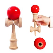 1pc Kendama Ozora a wooden skill ball for competitive play fitness and leisure.