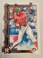 2025 Topps Holiday CAM SMITH Elf Hat SP Rookie card ASTROS # H121