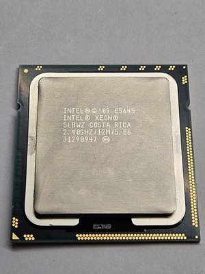 Prozessor Intel Xeon E5645 12M Cache, 2.40 GHz, 5.86 GT/s Intel QPI Server CPU