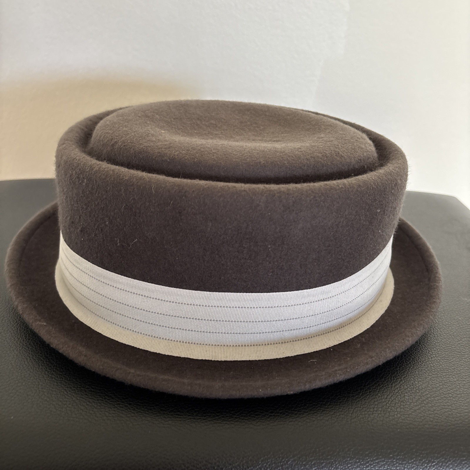 Vintage Goorin Bros Fedora Hat XL 100percent Wool image 4