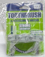    Toothbrush  Accessories Holder with Strong Suction Cups   Streamline Brand