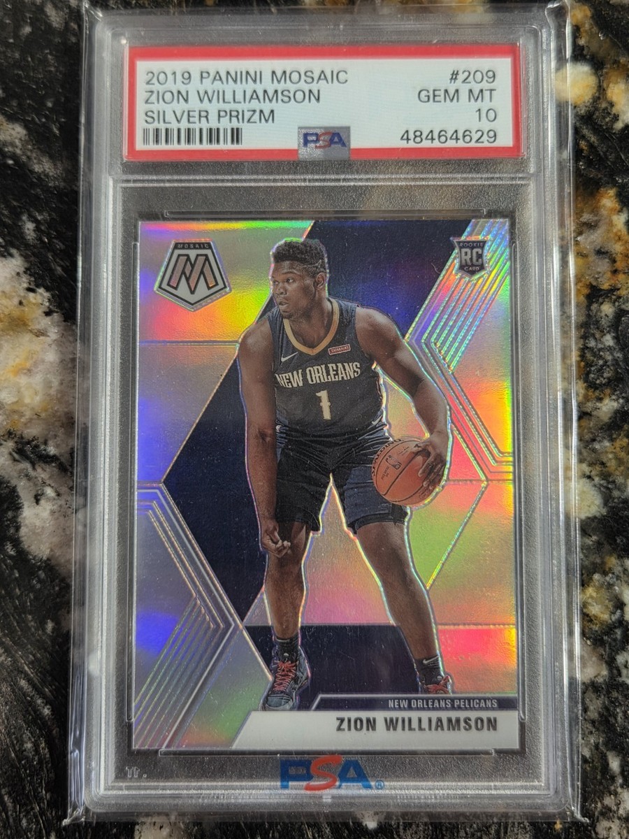 Zion Williamson [Silver Prizm] #209 Prices [Rookie] | 2019 Mosaic