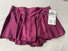 NEW Body Wrappers Leotard Skirt Maroon Size Large