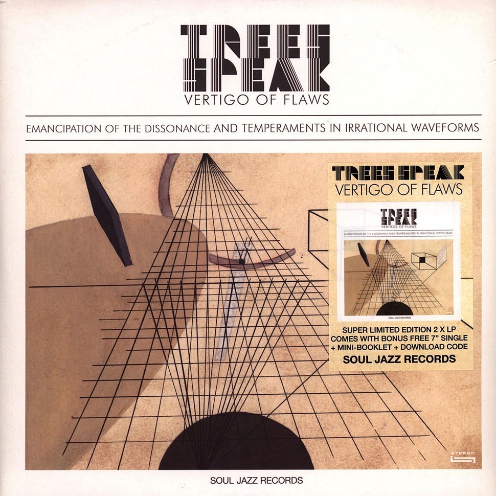 Trees Speak Vertigo of Flaws Double Vinyl LP & 7"" - New -See Description