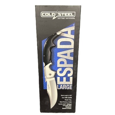 Cold Steel Espada-Large Knife # CS62MB