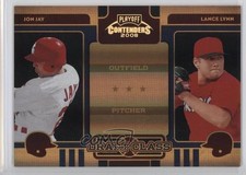 2008 Playoff Contenders Draft Class Black 87/100 Jon Jay Lance Lynn #3 0o9