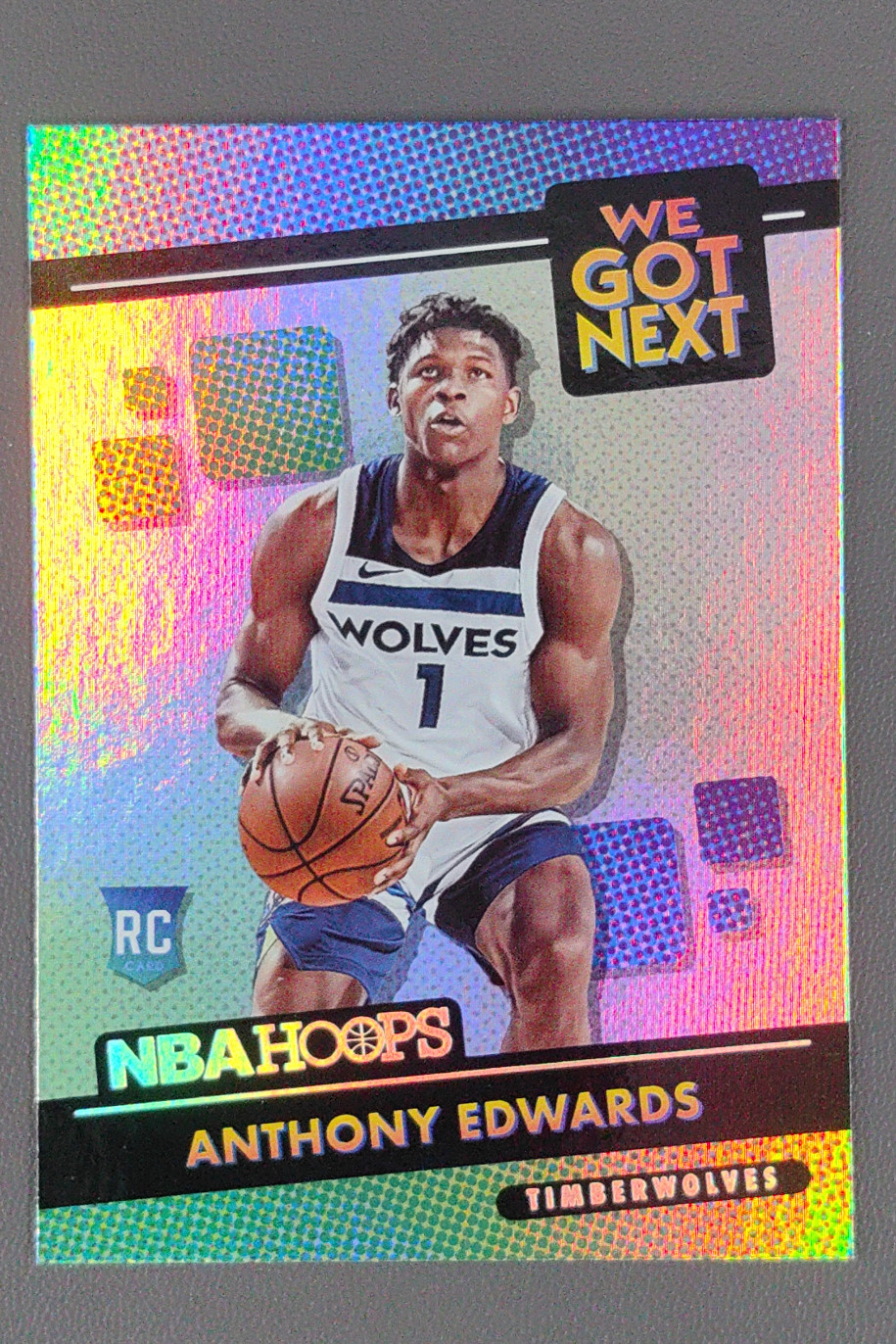 2020-21 Panini Hoops Anthony Edwards We Got Next RC #1 Timberwolves
