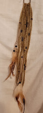 Synthetic Dreadlock Pony Tail Hair Tie- 18 " ASH Blonde