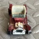 Hot Wheels Hot Heap Redline Diecast Car 1968 Red Silver White Open Top