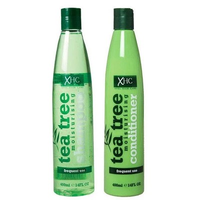 XHC 400ml TEEBAUM SHAMPOO & CONDITIONER - HÄUFIGE ANWENDUNG FÜR GESUNDE HAARHAUT