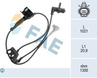 Fae Abs Sensor Raddrehzahl 78562 FüR Toyota Corolla Verso NDE120_ NDE120R Vvt