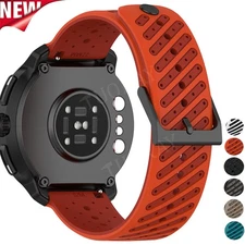 22MM Sport Silicone Strap Watch Band For Suunto Vertical/9 Peak Pro/9 Peak/5Peak