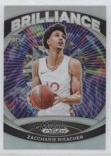 2024-25 Panini Prizm Draft Picks Brilliance Silver Zaccharie Risacher #5 1g40