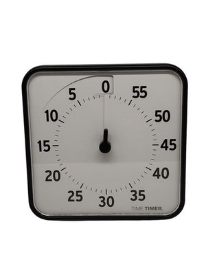 Time Timer TTA1-W Original Medium 18 x 18 cm 60 Minuten
