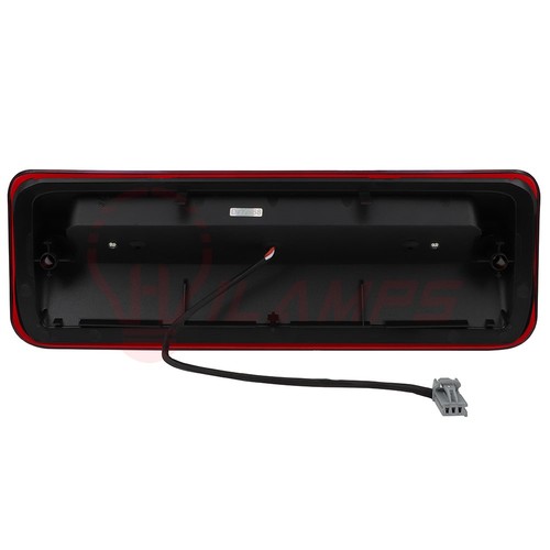 LED Third Brake Light Cargo Rear Tail Lamp Black Red Lens Fit For 2010 Ford - Picture 10 of 13