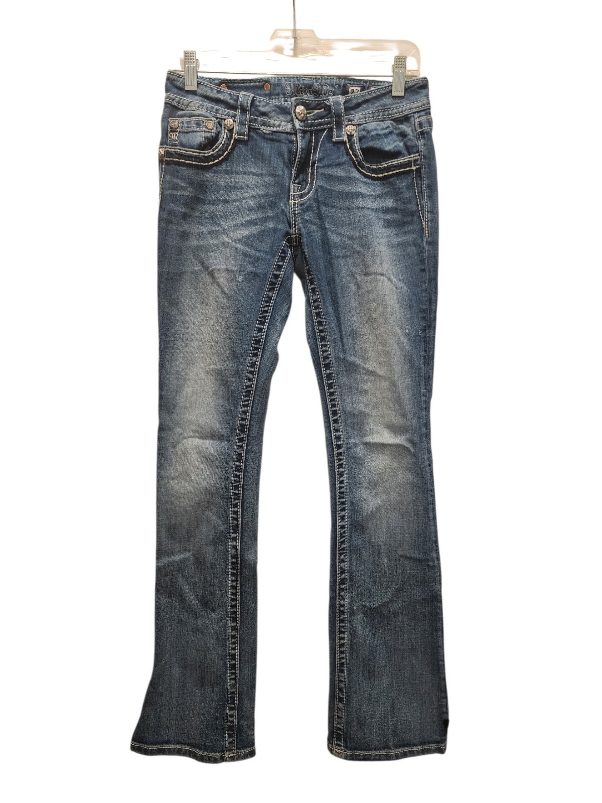 Miss Me Women's Blue Jeans, Bootcut, Size 27