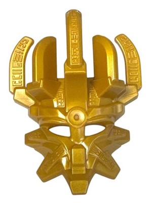 Lego Bionicle Mask of Creation the Mask Maker Pearl Gold Molded