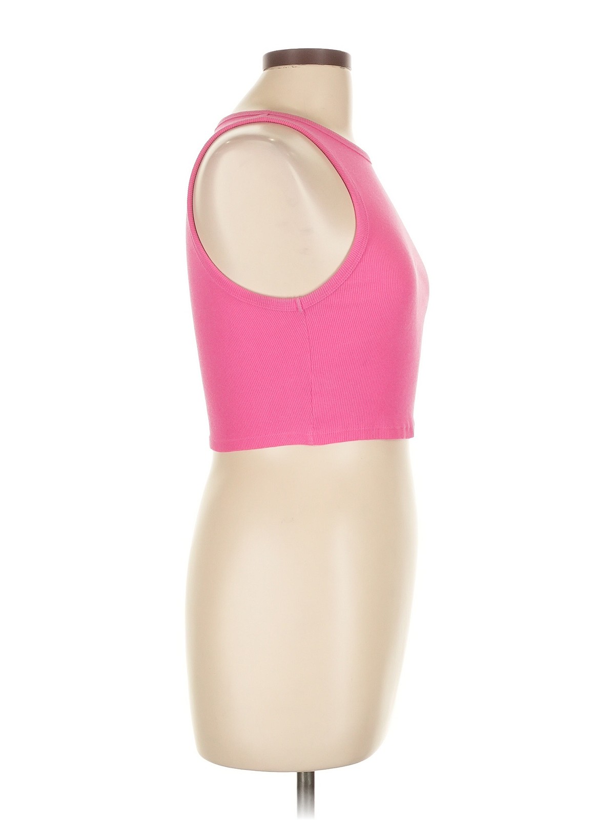 Zara Women Pink Tank Top L thumbnail 3