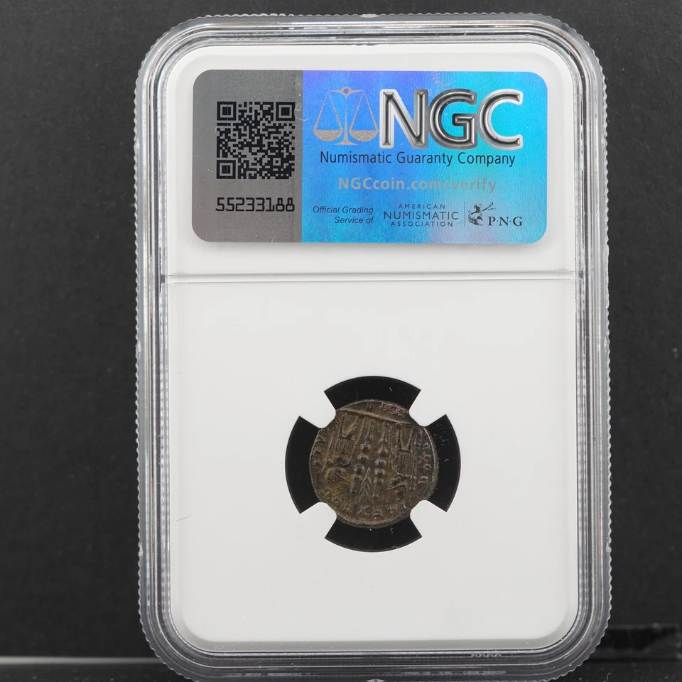Moneda de colección rara Constans Roman AE3;4 (AD 221-350) NGC - (CH-AU) - Foto 3 de 4
