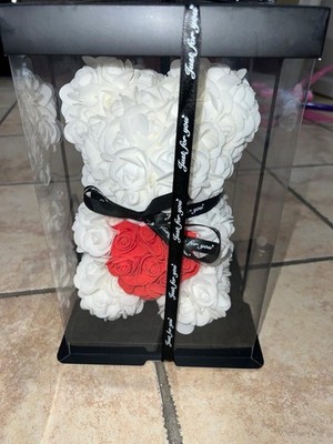 Flower Floral Foam Rose Teddy Bear Romantic Valentine's Day Gift Girlfriend Wife