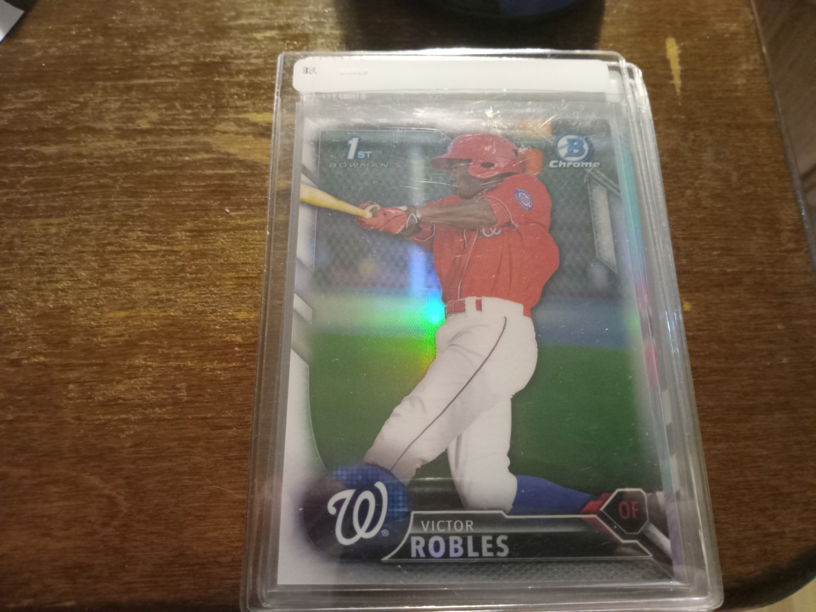 2016 Bowman - Chrome Prospects Victor Robles #BCP10 Refractor /499 (RC)