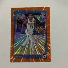 Panini Donruss Tre Mann Rated Rookie Orange Laser #218 Thunder Basketball