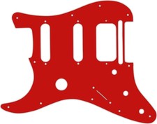 WD Custom Pickguard For Left Hand Fender Fishman TriplePlay Stratocaster HSS ...