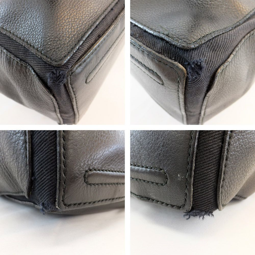 Borsa Saint Laurent M due tracolla pelle nera ferramenta oro