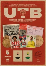 * 2025/26 - SHEFFIELD UNITED HOME PROGRAMMES - CHOOSE FROM LIST *