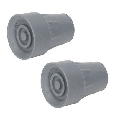 22mm Cane Tip Prevent Slip Shock Absorbing Heavy Duty Replacement Rubber Crutch