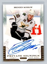 2011-12 Panini Pinnacle #BM Brenden Morrow AU Dallas Stars