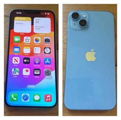 Apple iPhone 14 Plus Blue Edition 128GB Fabrik entsperrt. 
