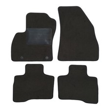 Set Tappetini Tappeti Auto in Moquette per Citroen Nemo dal 2008 al 2013, neri