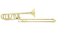 ZO TB-08 Plastic Tenor Bass Trombone Large Bore in Champagne Gold