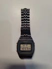 Men’s Vintage Seiko Alarm Chronograph Rare Black Case A904-5019 Digital Watch