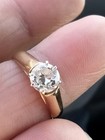 14kt Diamond Ring .85 PT, 3.95 grams,  Size 5.5 Read Description  — photo 1
