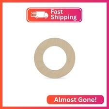 Wooden Letter O Cutouts 8", Wooden Letters for Wall Decor, Home Decor, Crafts, a