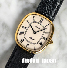 Reloj Noah X Timex Boatswain Cuero Negro/Dorado JAPÓN 2026 NUEVO