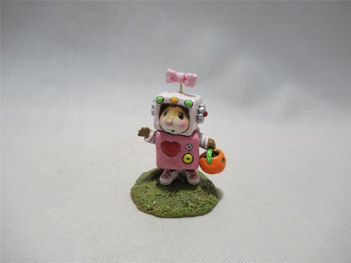 Wee Forest Folk Rosie Robot Pink Retired 2016 - New Mouse in WFF Box
