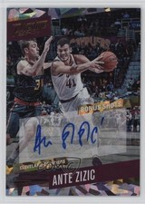 2017-18 Panini Prestige Bonus Shots Signatures Crystal Ante Zizic #1 Auto 8d2