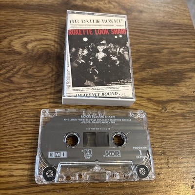 Roxette Look Sharp! Cassette Tape EMI 1988 E4-91098